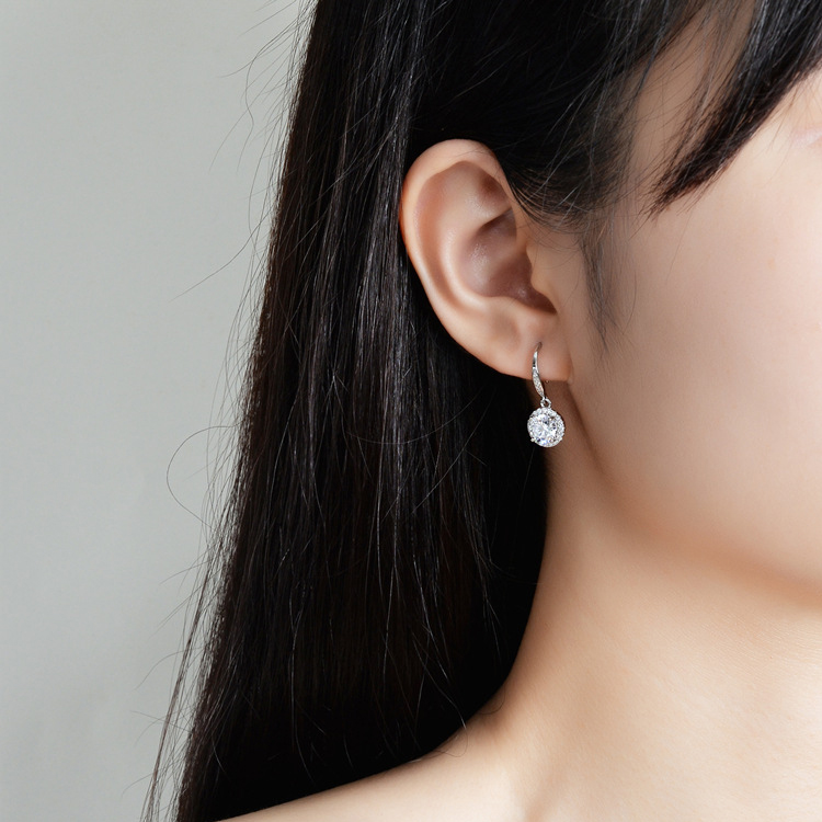 classic for women anti allergy sterling sier plated thicker gold dia hoop earrings designer jewelry woman valentines day gift