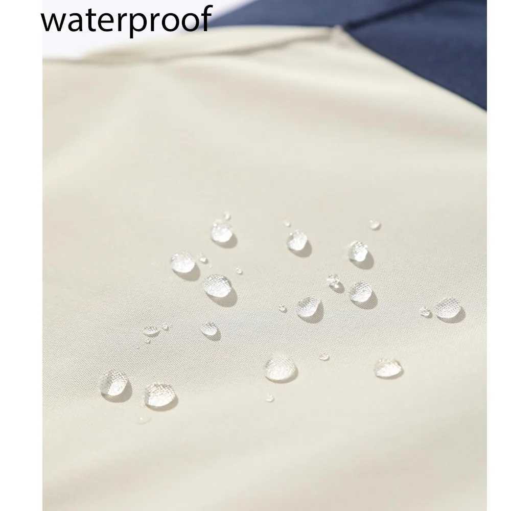 Thickening In Winter Warm Rain Jacket Men Women Waterproof Outwear Male Hooded Soft Sportswear Lovers Trekking WindbreakerT250311