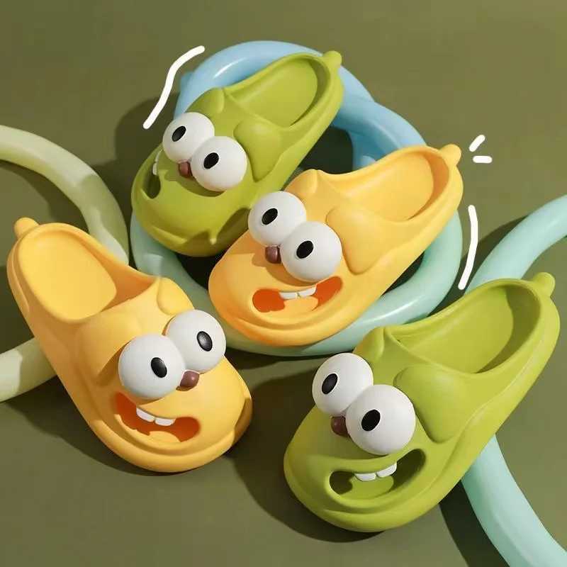 Eyriphy Unisex Beach Sandals Indoor Outdoor Non-Slips House Slippers Men Fashion Animal Slippers Cute Cartoon Women SlippersT250311