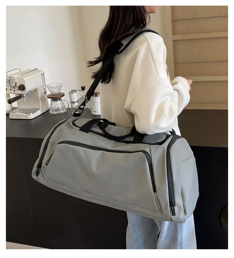 business travel bag highend crossover fitness dry wet separation large capacity portable luggage 250311