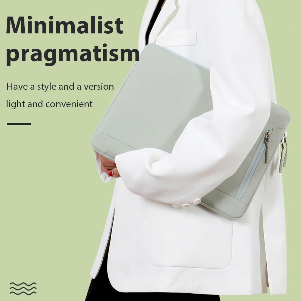 CASEPOKE Laptop Sleeve Case 13.3 14.6 15.6 Inch Notebook Bag Tablet Waterproof Case For Air Pro Hp Dell Men Women 250310