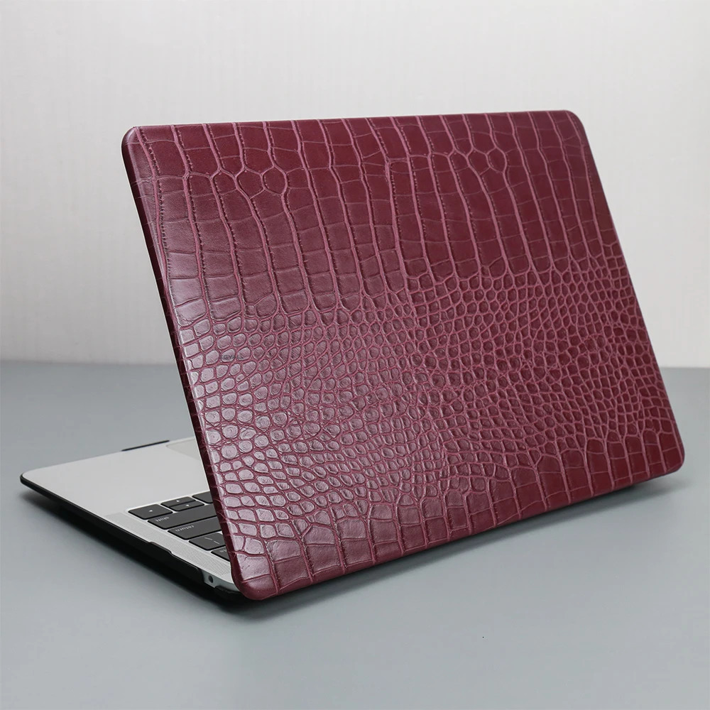 Laptop Case For Air 13 Case M1 M2 Hard bottom Cover Air 15 M3 PU leather Case For Pro 14 M4 Max 16.2 Shell 250310