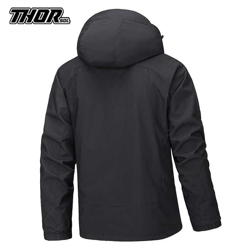 Outdoor Raincoat Hiking Windbreaker Cycling Jacket Coat Men Motorcycle Waterproof Rain Jacket Chaqueta Ciclismo Hombre InviernoT250311