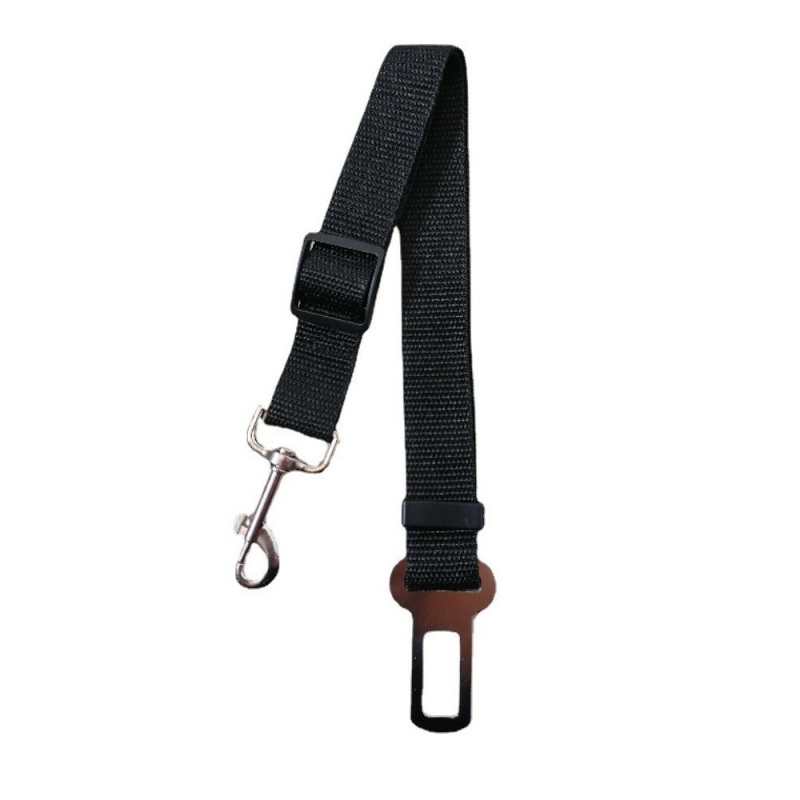 Dog Collars Adjustable Cat And Car Seat Belt for Pet Vehicle Harness Lead Clip Safety Lever Traction Accessoires