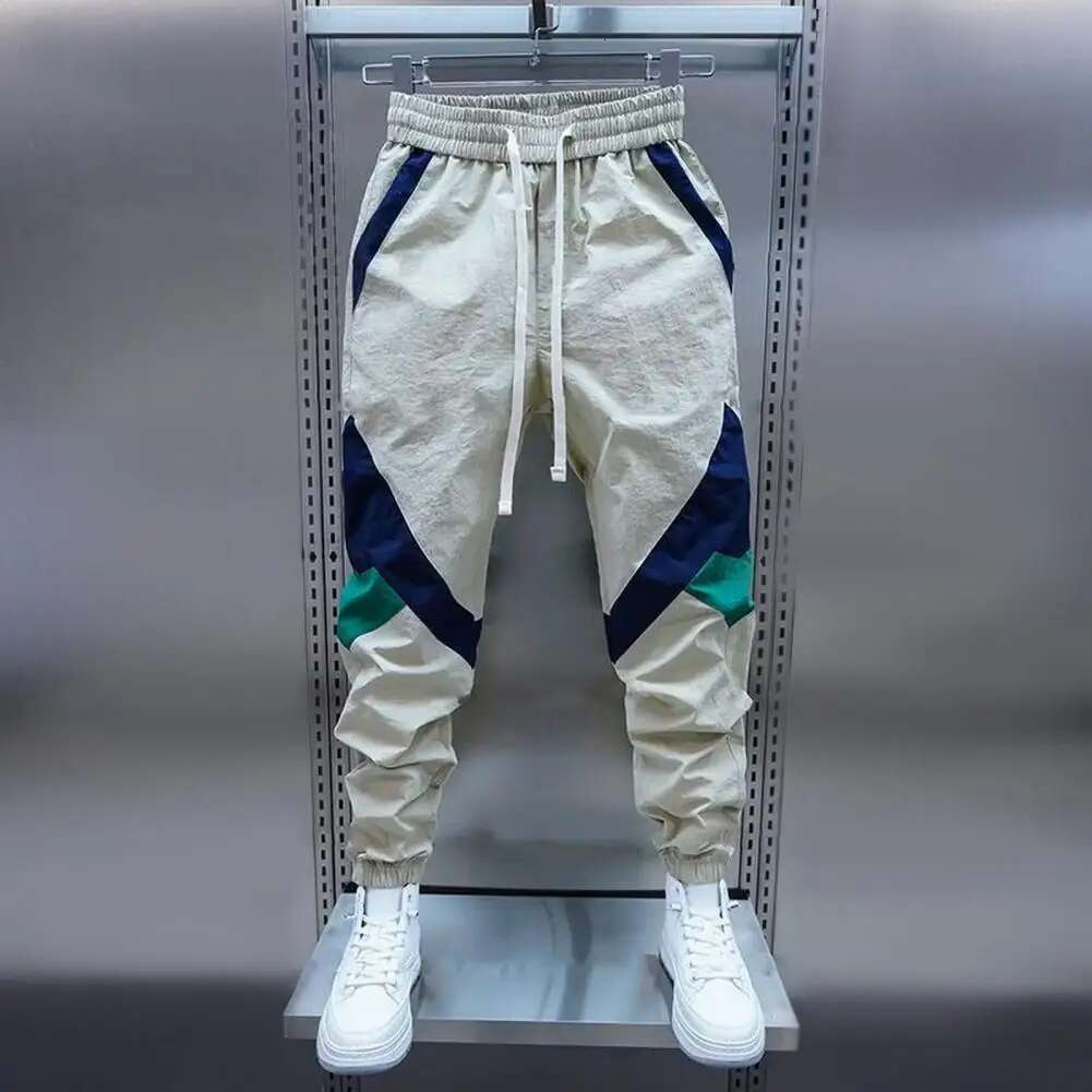 Men s Multi Pocket Elastic Jogging Pants Khaki Pants Harem Multi Pocket Fashion Designer High quality Pure Cotton Oversized Loose Casual Pants 2025 Su