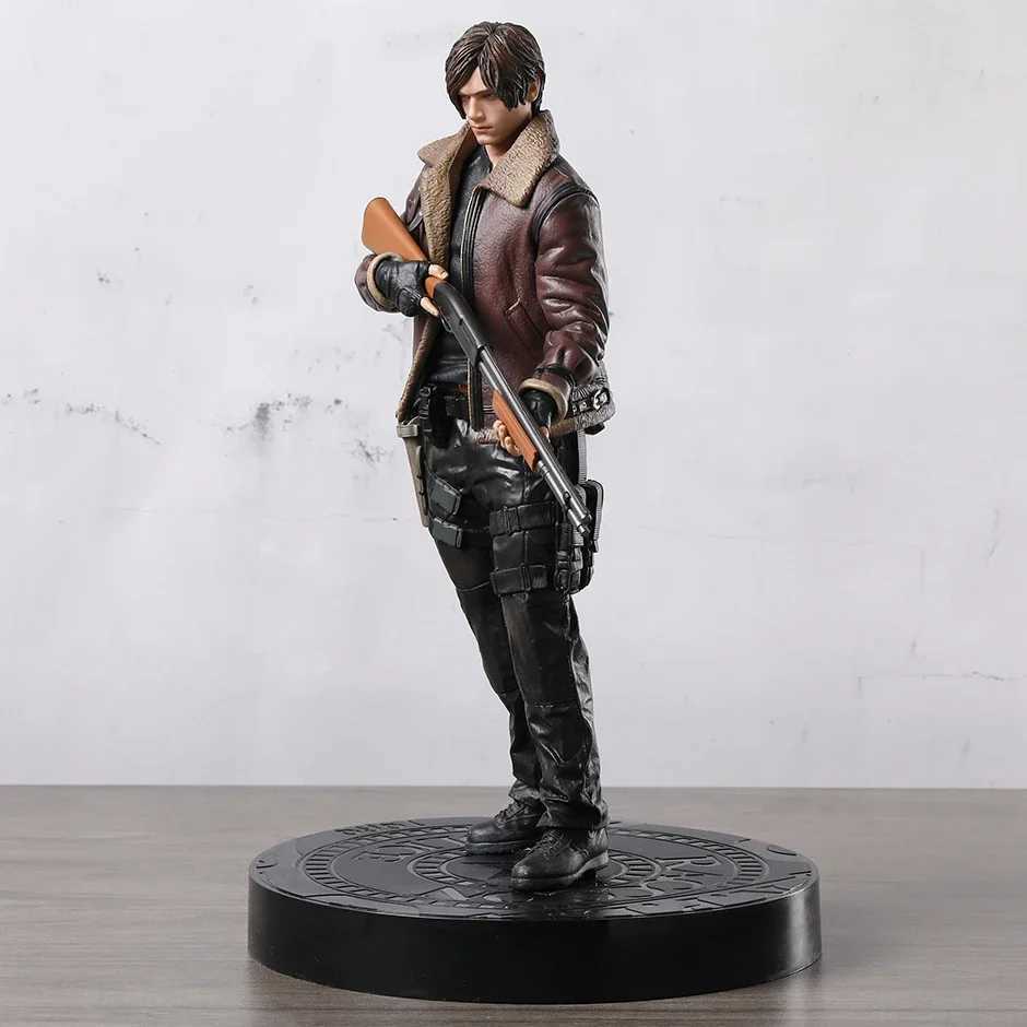 Movie Game Leon Kennedy 1/6 Scale Figure Figurine PVC Model Decoration Statue Gift ToyXJ250311