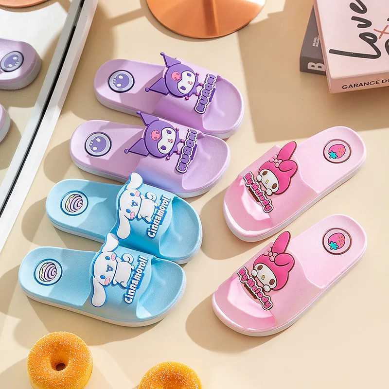 Cute Cartoon Indoor Childrens Slippers Bathroom Non-Slip Wear-Resistant Slippers For Boys And GirlsT250311