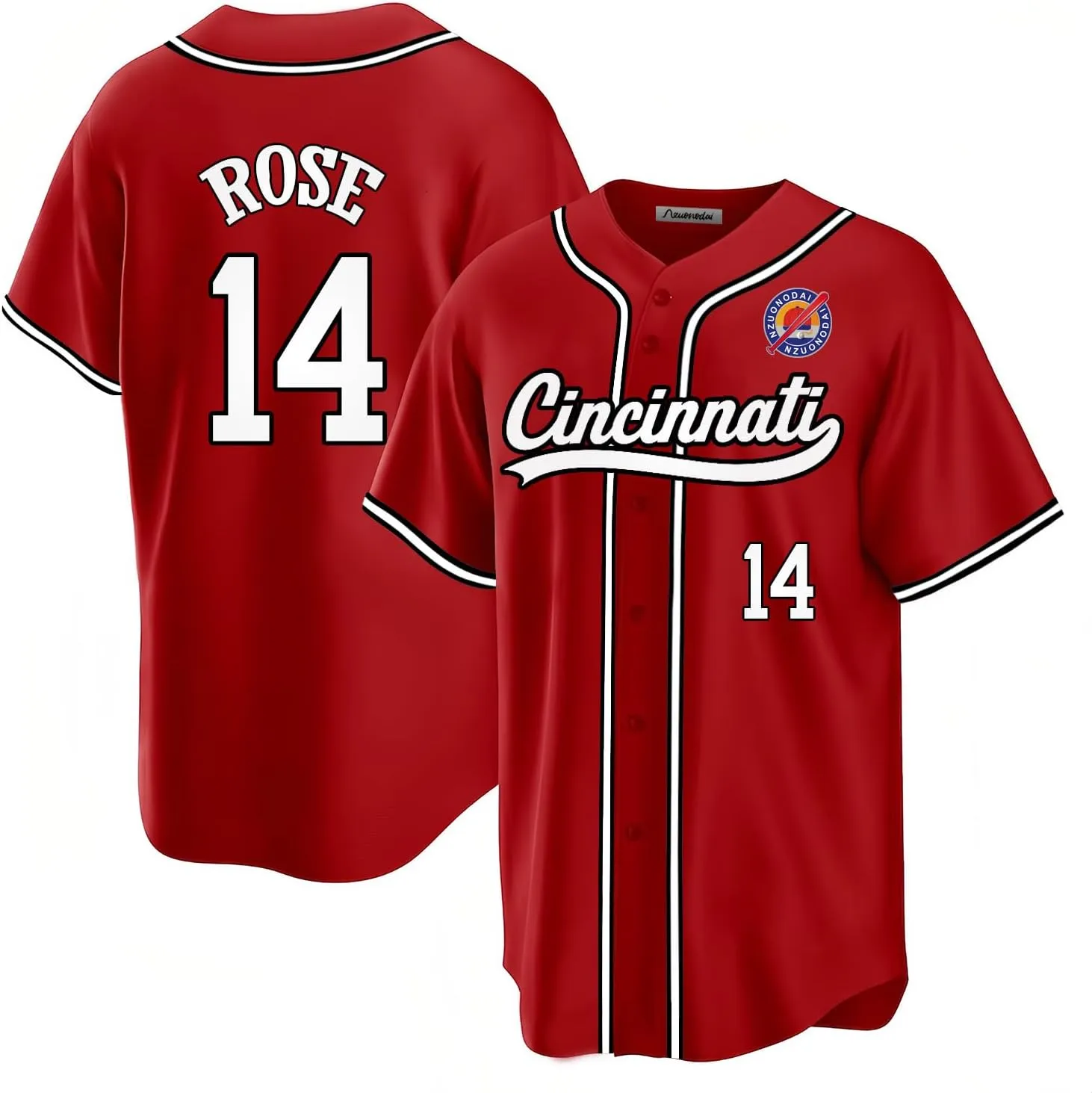 Ship from USA Custom Elly 44 De La Cruz Joey 19Votto Jersey Ken 30Griffey Jonathan 6India Hunter 21Greene Johnny 5Bench 14Rose Baseball jerseys Free s