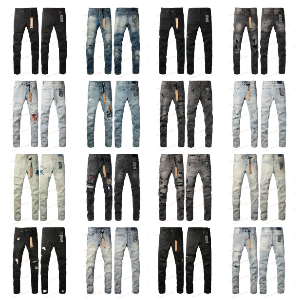 Men's baggy jeans designer jeans for mens womens Elasticity ksubi jeans Hombre trousers fashion brand luxury denim pants Trend Brand Motorcycle Pants Mens Skinny 81