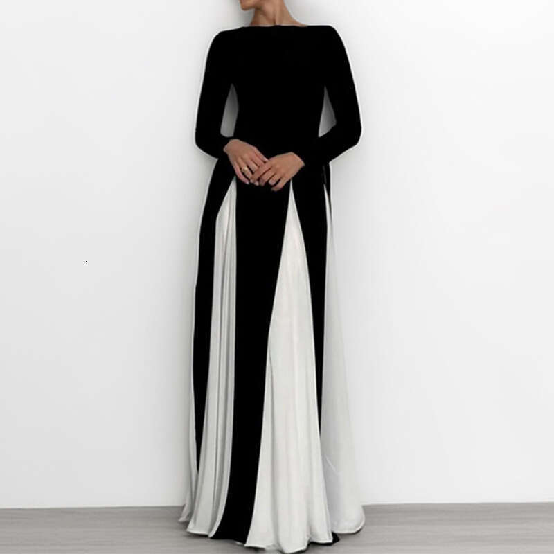 Women's 2025 New Personalized Fashion Temperament Elegant And Sexy Backless Slim Evening Dress KLMY