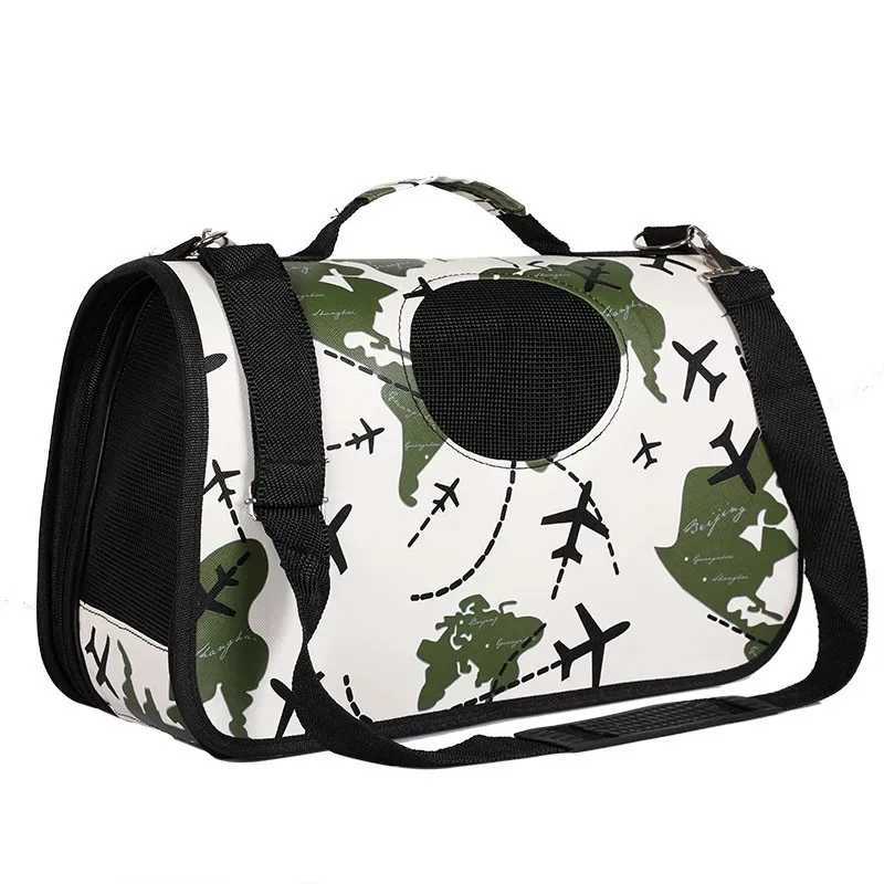 Cat Carrier Shoulder Bag With Breathable Mesh Dogs Kitten Outdoor Portable Metro Car Handbag Small Animals Cage Pet Supplies 250205