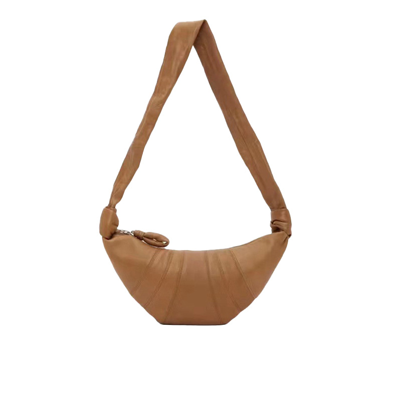 Croissant bag Croissant bag Women's messenger bag Sheepskin texture New dumpling bag
