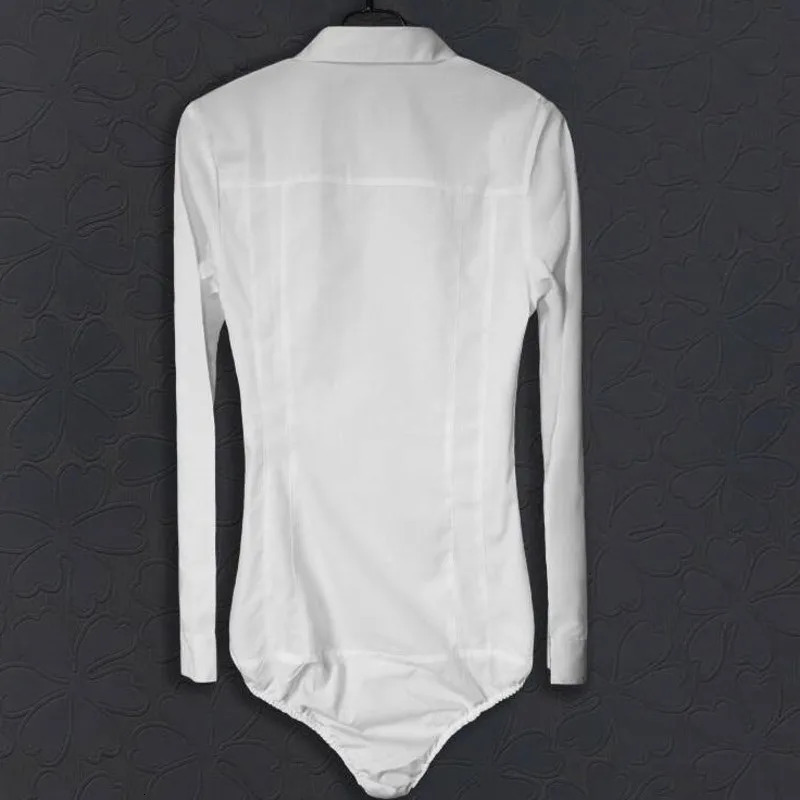 #2101 Body Shirt Women Summer Black Blue White Blouse Long Sleeve Feminino Ladies Shirts Fashion Office Lady 250311