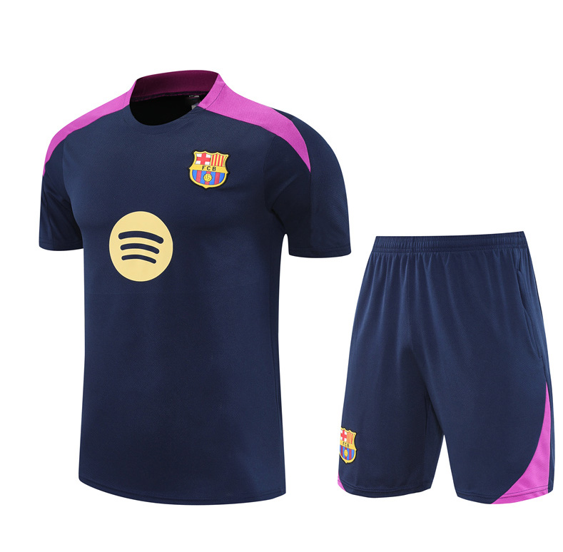 24/25 LAMINE YAMAL Soccer Tracksuits set BELLINGHAM Short sleeve shorts men kid football chandal futbol survetement 203 2024 TRAINING suit soccer jersey