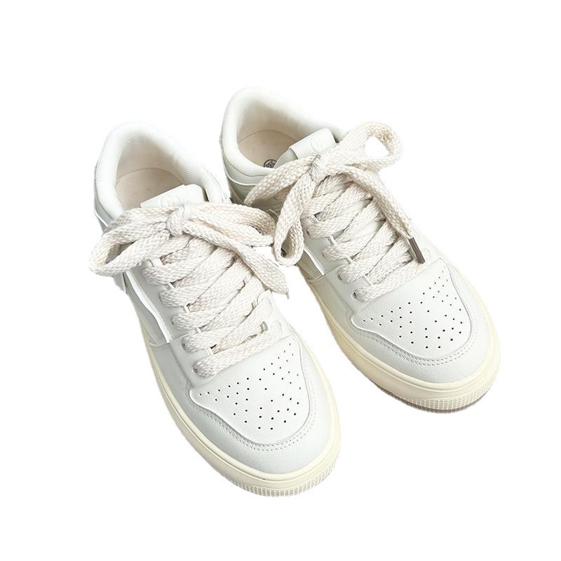 2025 Designer Men's Sports Shoes Fashionable Height Increasing White Shoes Boys' Korean Multifunctional Board Shoes Thick Soled Trendy Shoes