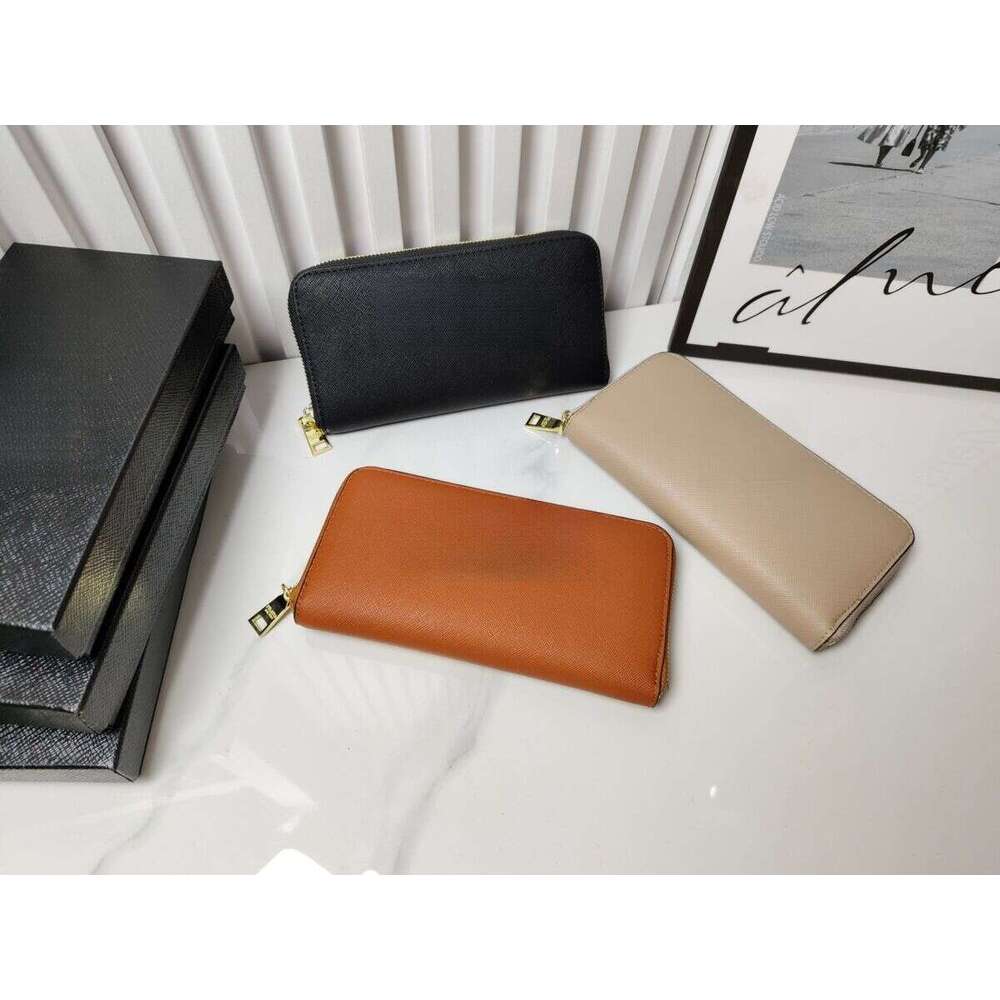 Wallet wholesale trend for foreign trade, multi slot new portable coin purse, embroidered diamond grid soft leather women's wallet