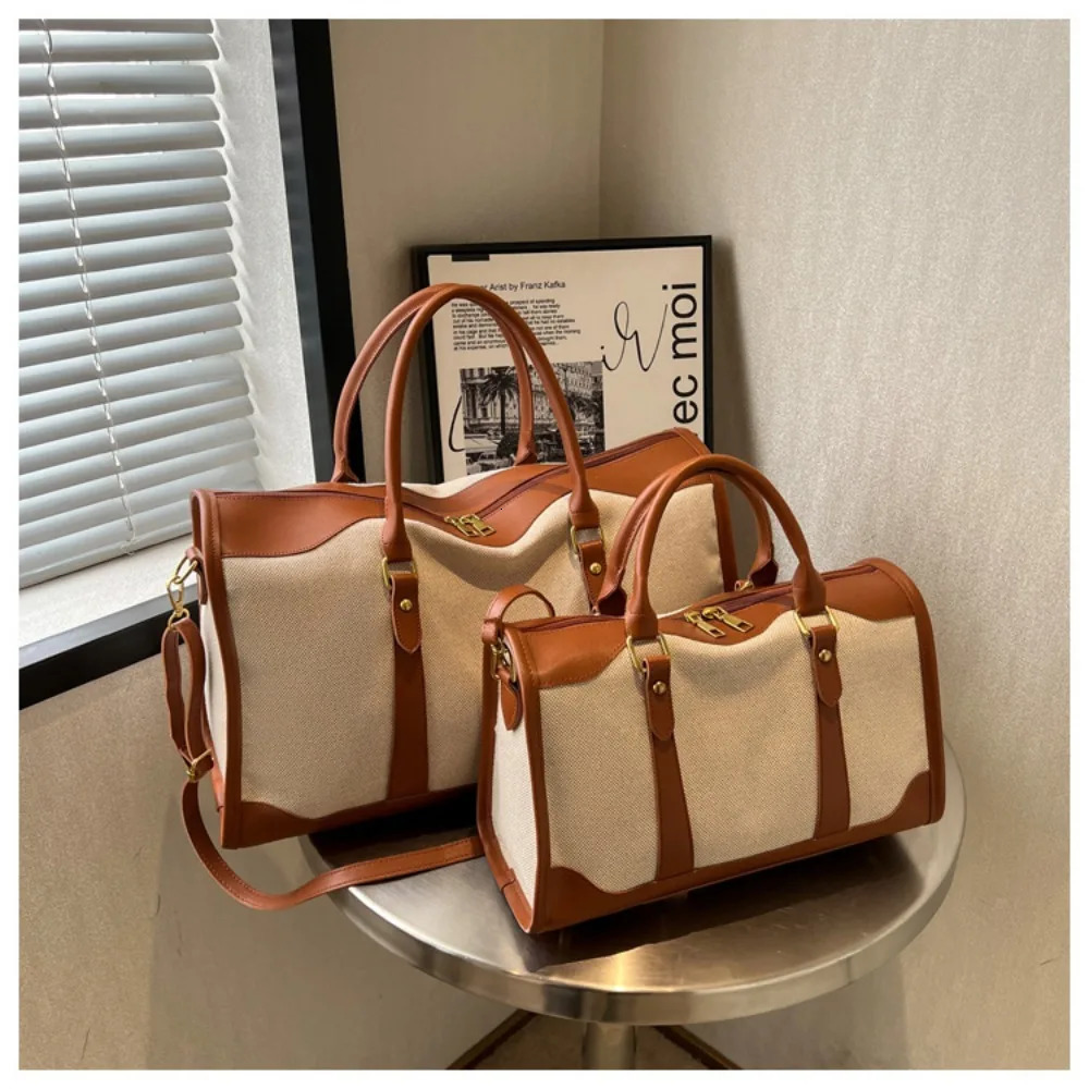 Fashion Casual Single Shoulder Crossbody Bag Women Travel Storage Tote Handbags Large Capacity Portable Canvas 250311
