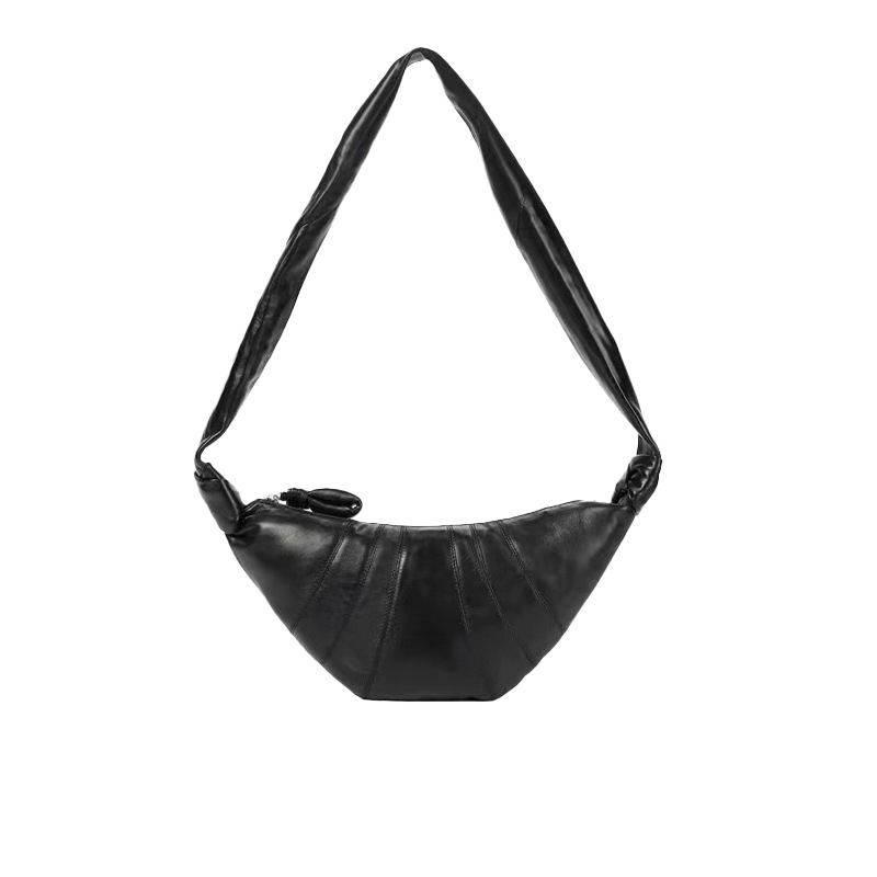 Croissant bag Croissant bag Women's messenger bag Sheepskin texture New dumpling bag