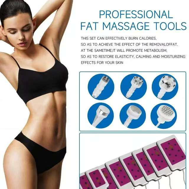 7 In 1 80K Vacuum Cavitation Ultrasonic Machine leser Lipo Massage fit Burning Cellulite Removal Body Slimming Shape Massager