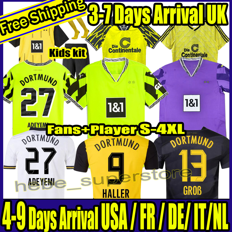 S-4XL 24 25 26 EMRE CAN Home soccer jerseys BYNOE-GITTENS DoRTmuNDs N.SCHLOTTERBECK Special men kids GUIRASSY BENSEBAINI Borussia 2025 BRANDT football shirts ADEYEMI