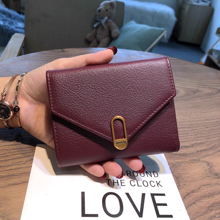 Short 2025 New Thin Luxury Fashion Designer Women s Multi Functional Card Bag Wallet Soft Leather Folding Leather Mini Handbag