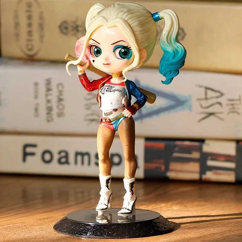 Anime Wonder Woman Harley Quinn Joker Action Figure Model Toys Cake Decoration Collection Doll Birthday Present For Kids dollXJ250311