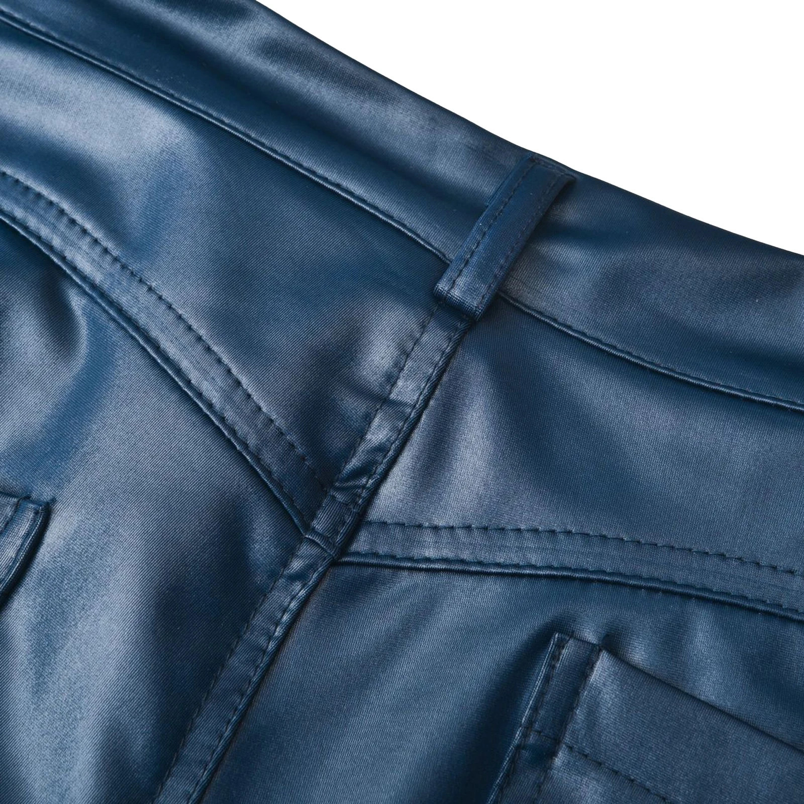 Women PU Leather Pants High Waist Skinny Push Up Leggings Elastic Trousers Spandex Jeggings Streetwear S3XL 250305