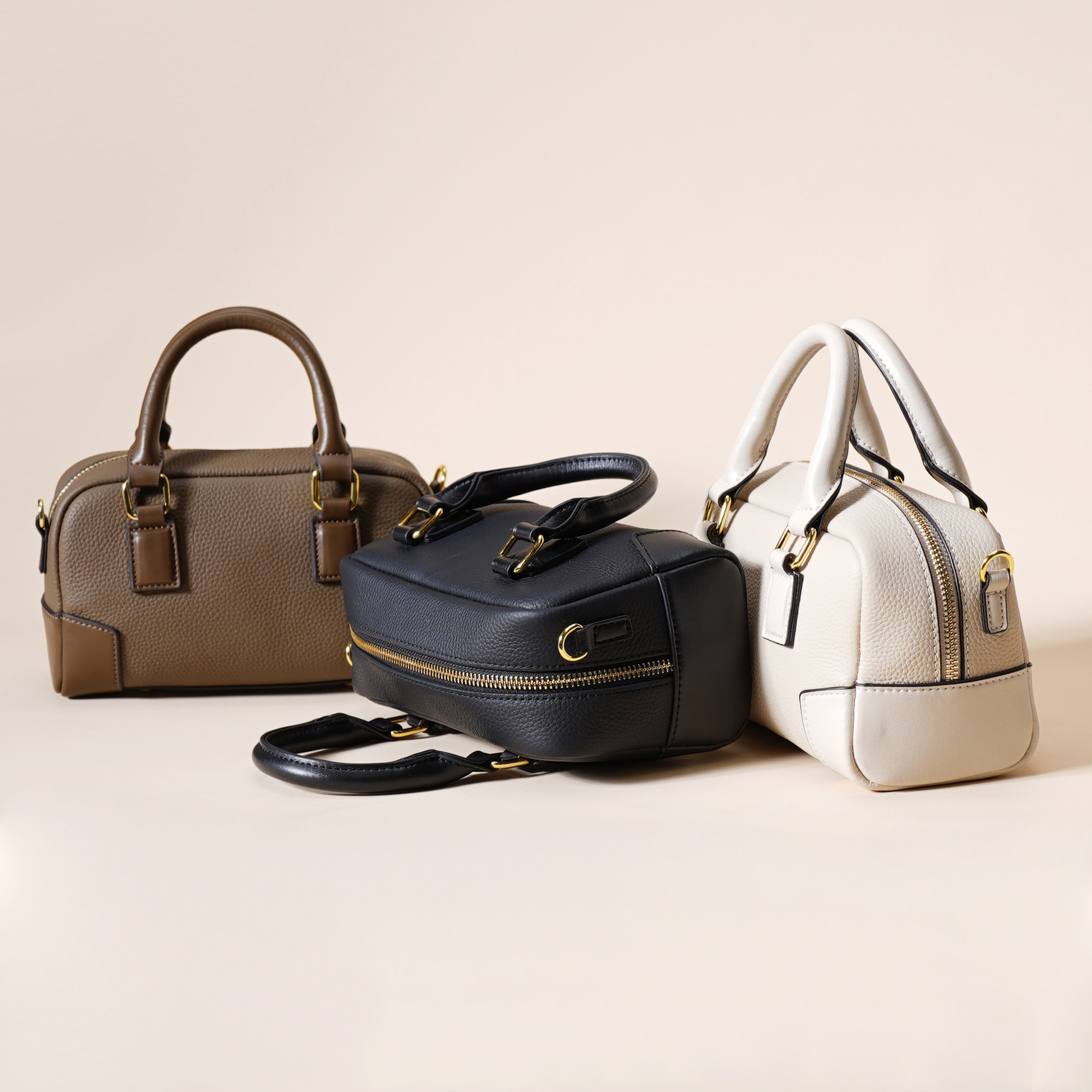 Top Layer Cowhide And Genuine Leather Women's Bag, New 2025 Fashion, Light Luxury Texture, Casual Single Shoulder Crossbody Handbag For Women