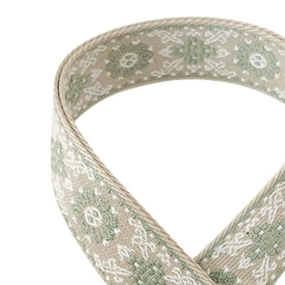 Wide Bag Strap Colorful Jacquard Nylon Replacement 3cm Handbag Belt 250311