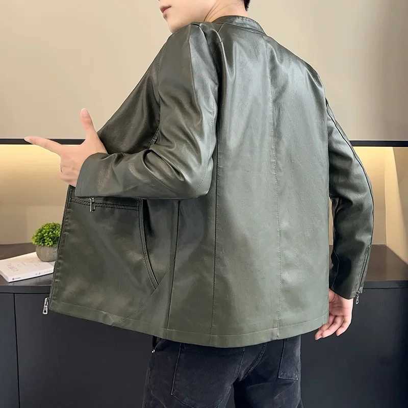 High-end Feeljacket Genuine Leather Motorcycle Jacket Trendy Streetwear For Men Women Sleeveless Pu MaterialT250311