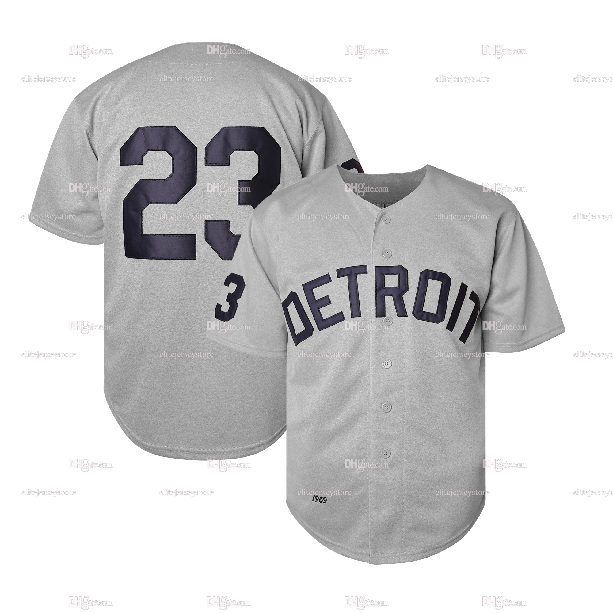 Personalized Custom Baseball Jersey Matt Vierling Riley Greene Gleyber Torres Baez Zach McKinstry Jack Flaherty
