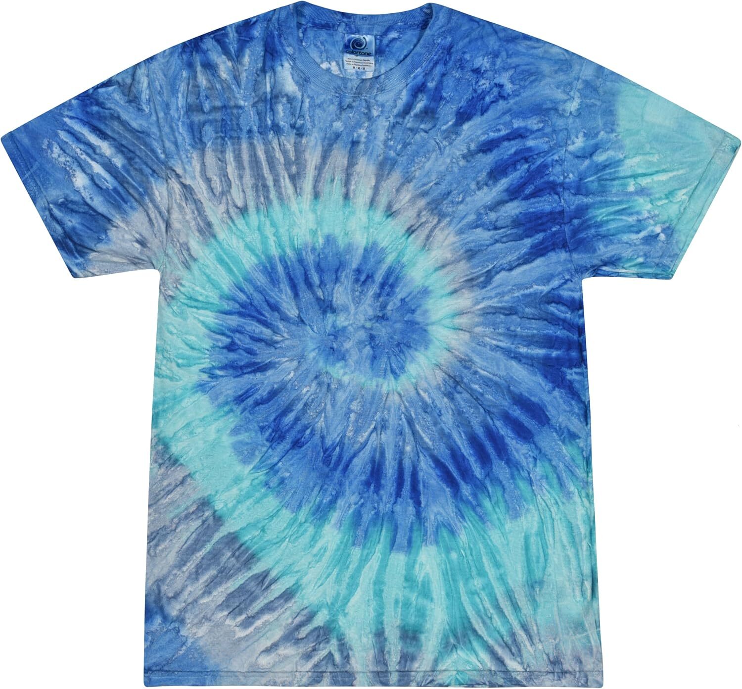 Mens T shirt Adult Tie Dye T-Shirts for Men and Women tee Casual tops summer clothes Colored thread