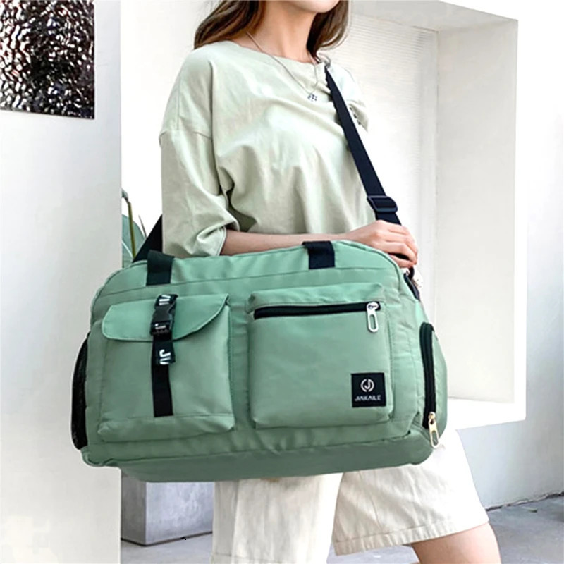 Womens Travel Handbag MultiFunction Bags Casual Sport Female Large Capacity Shoulder Crossbody Luggage Bag 250311