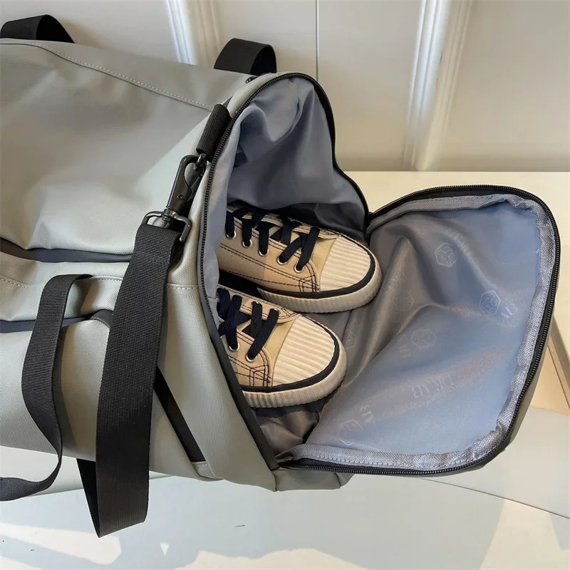 business travel bag highend crossover fitness dry wet separation large capacity portable luggage 250311