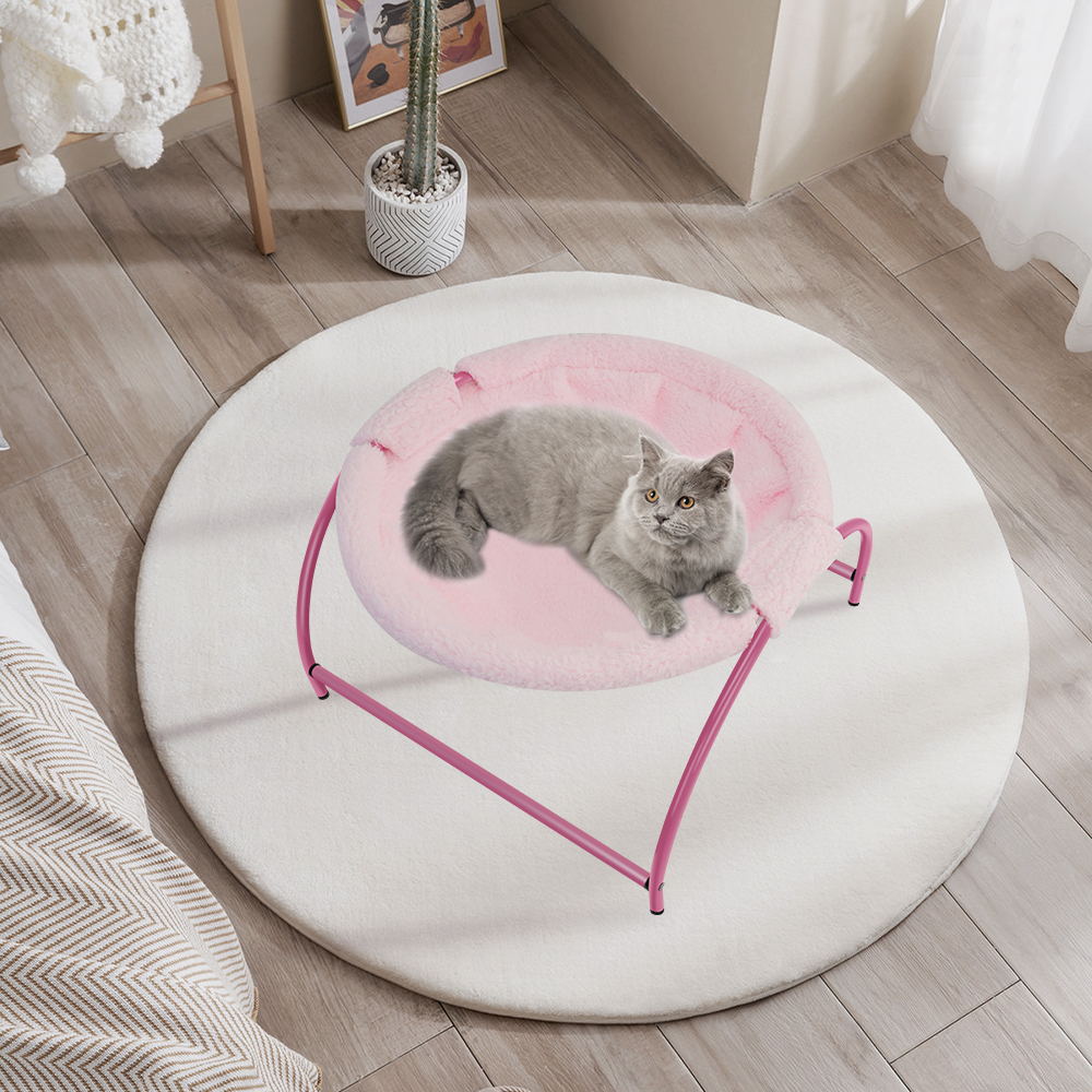 Dog Bed All-Season Breathable & Washable Pet Cat Bed - Hammock Swing Cradle Chair for Year-Round Comfort, Ideal Winter Cat Nest