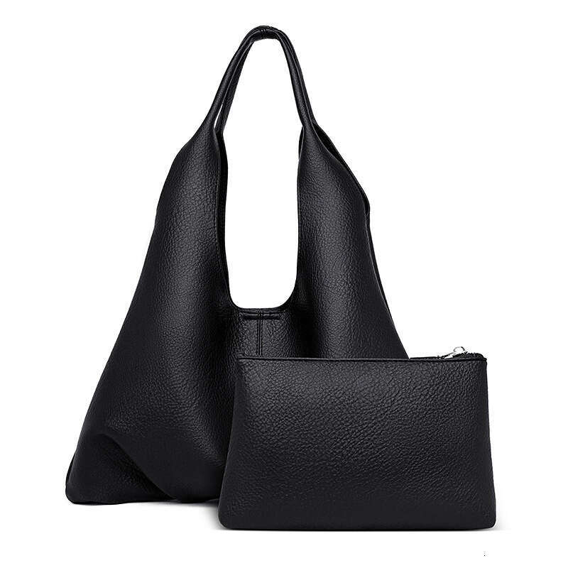 Women's Bags Single tote new simple soft leather single shoulder fashionable commuting large capacity mother and child bag for women