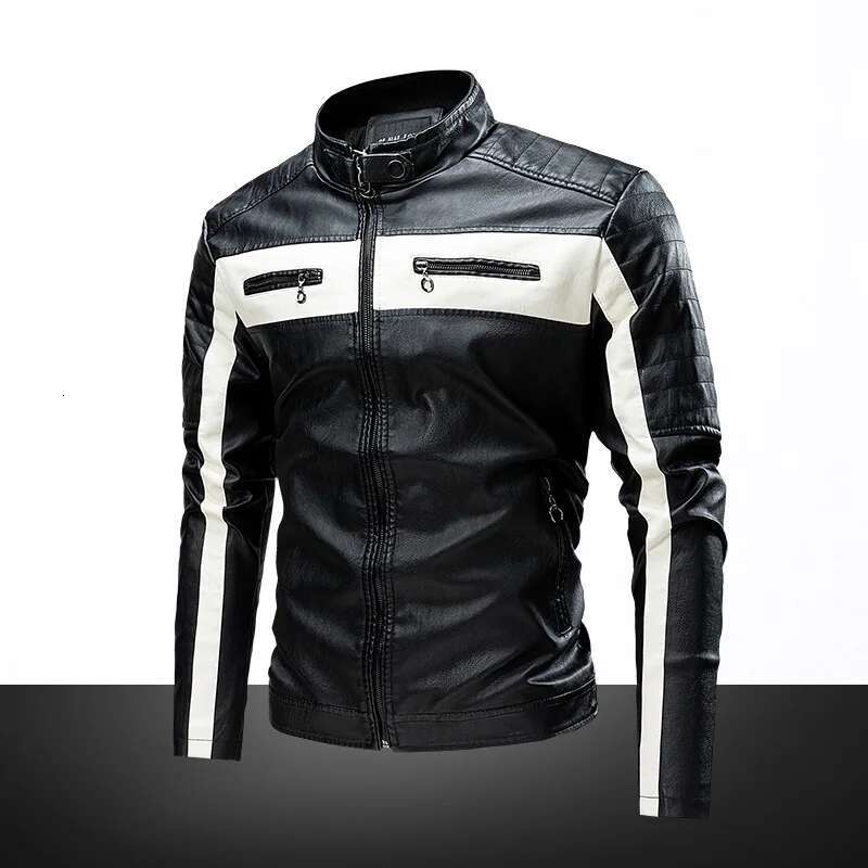Motorcycle Commuting Racing Motorcycle Riding Suit Spring And Autumn Standing Collar Jacket Korean Version Slim Fit