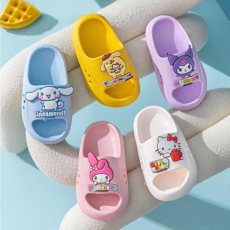 Boys and Girls Indoor Childrens Slippers Anti-slip and Wear-resistant EVA SandalsT250311