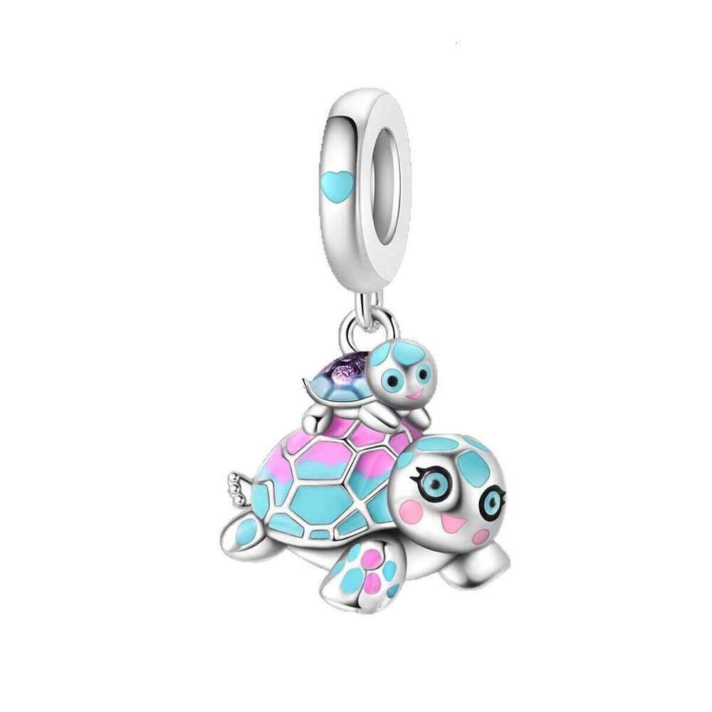 Mother's Day Squirrel Cute Animal Charms Bead Accessories DIY Jewelry Bracelet Pendant White 925 Sterling Silver Gift for Women