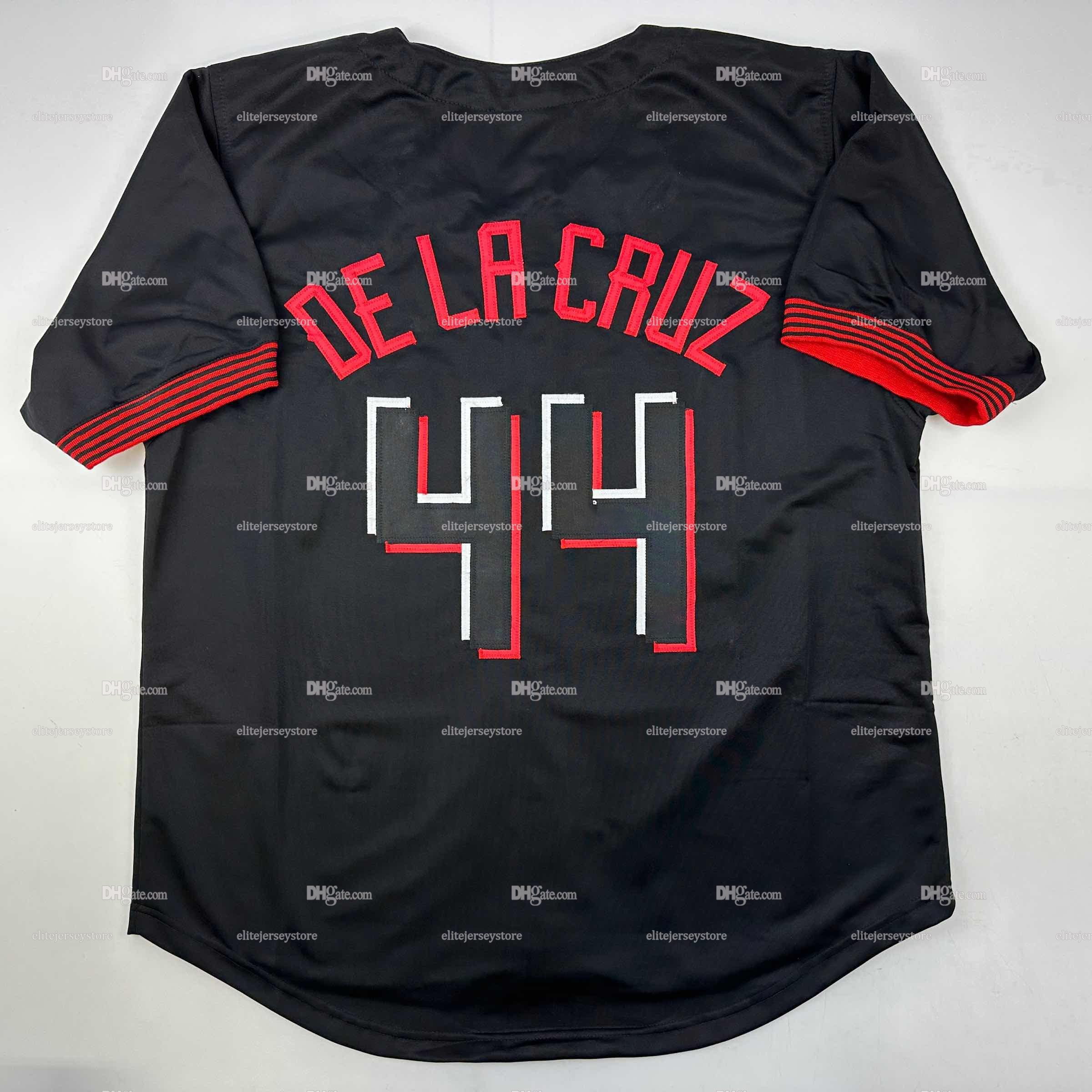 In Stock Elly De La Cruz Pete Rose Bench Ken Griffey Jr Throwback Baseball Jersey 100% Stitched Fast Shipping Embroidered Letter Number Design