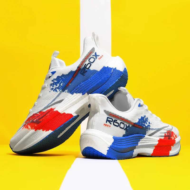 New Men Sneakers Outdoor Soft Sole Mesh Sports Shoes Running Shoes Light Anti-Slip Casual Couple Tennis Shoes Big Size 47 48C250320