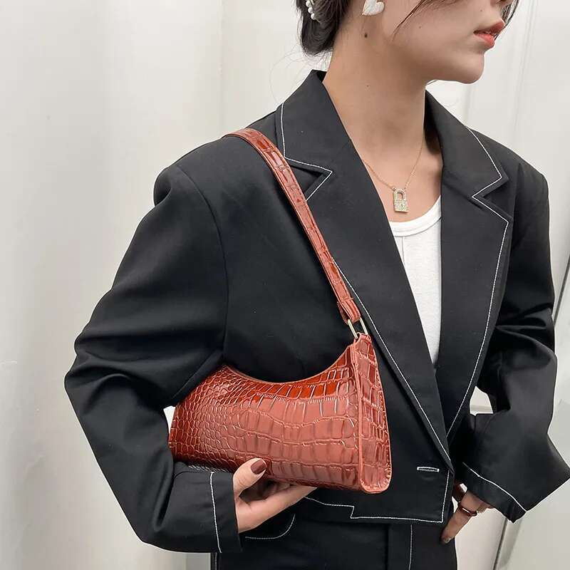 Fashionable Underarm Women's Small Handbag Autumn Winter Single Shoulder Bag