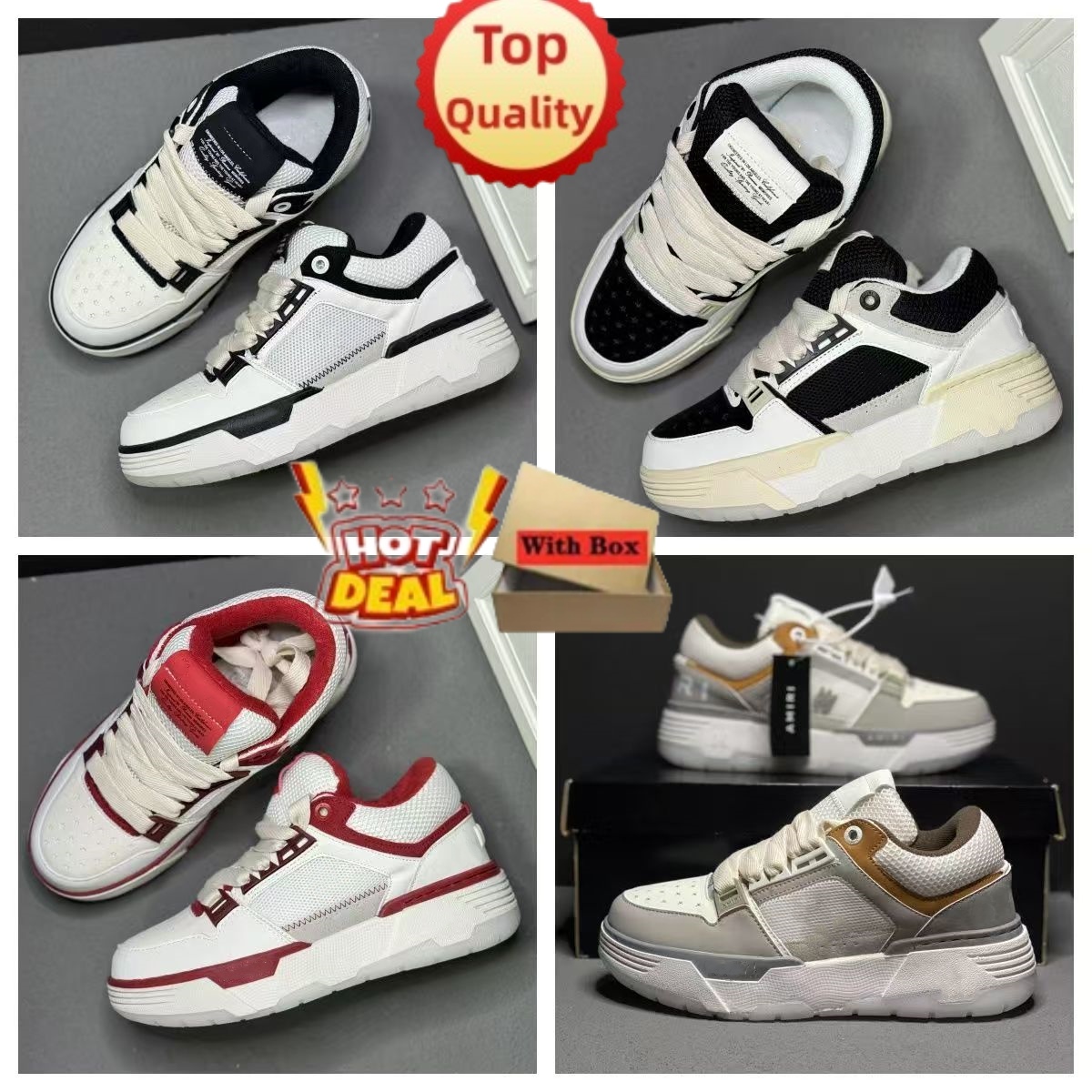 Designer Shoes Trainers High Quality Men's and Women's Sneakers Fashion Casual Shoes Low-top Breathable sneakers Black White Red Blue Print trainers