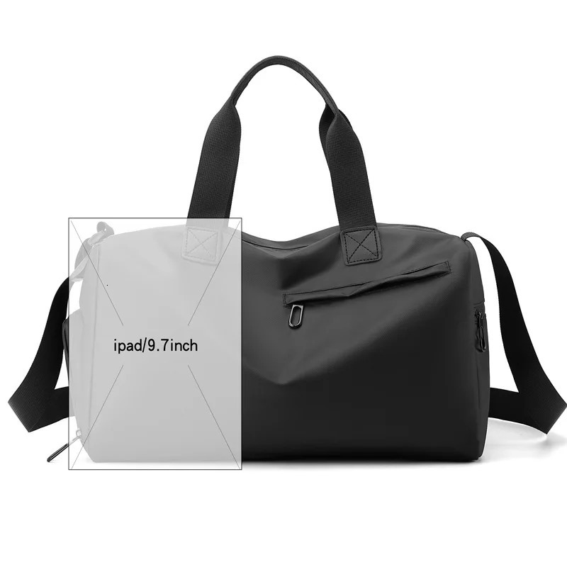 Fashion Travel Bags For Women Large Capacity Mens Sports bag Waterproof Weekend Bag Female Messenger Dry And Wet 250311