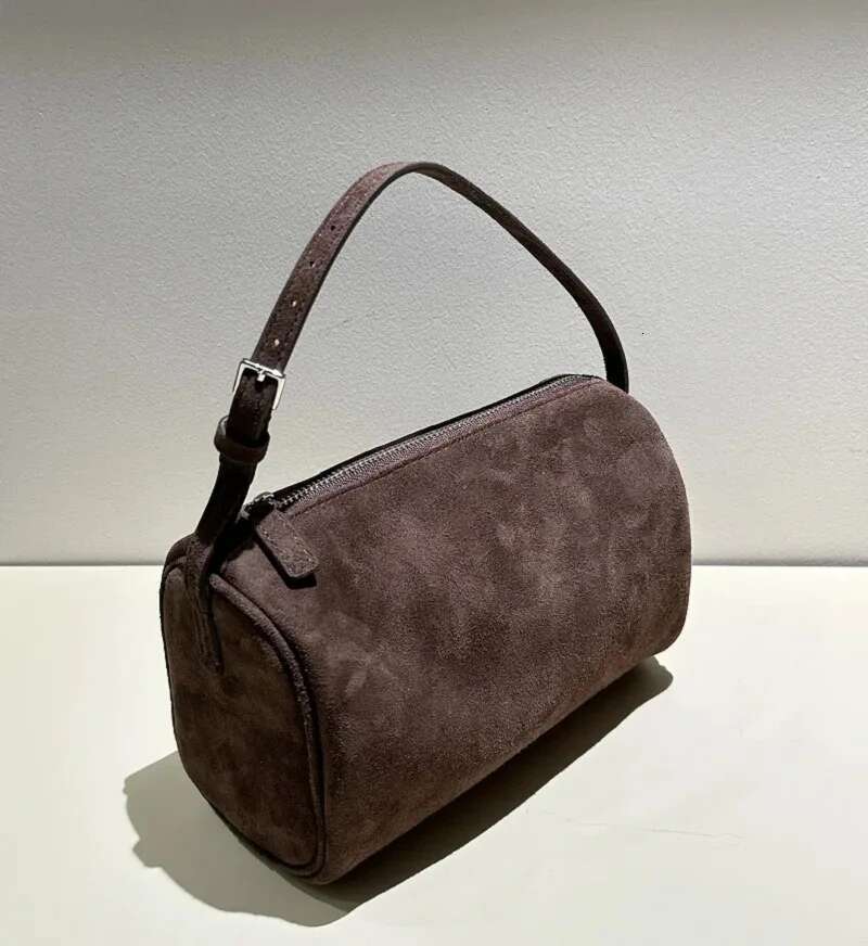 VIEE Women's Pencil Pillow Genuine Leather Underarm Hobo Bag Day Clutches Ladies Simple Design Mini Purse