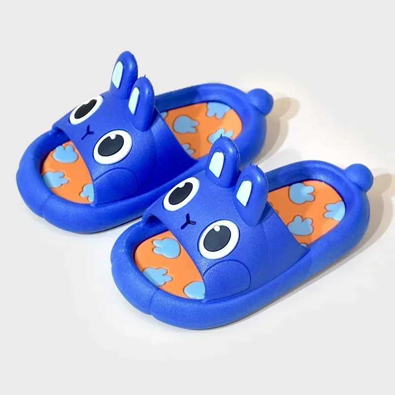 children slippers DIY slippers summer boys shoes rabbit home indoor non-slip bath children slippers kids shoes for girlT250311