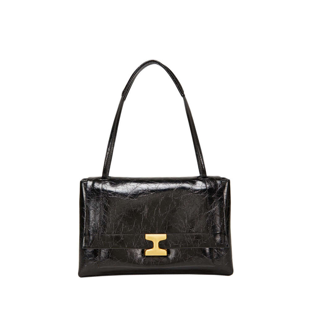 Women's Bags handbag Shoulder new oil women's fashionable and simple casual armpit commuting soft leather tote bag