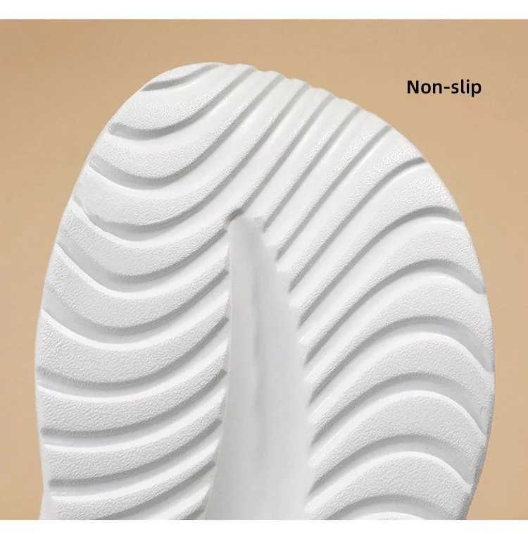 Couple sandals for summer outdoor wear soft breathable slippers for men and women non slip for home use E-shaped mop solid color sports gymXJ250311