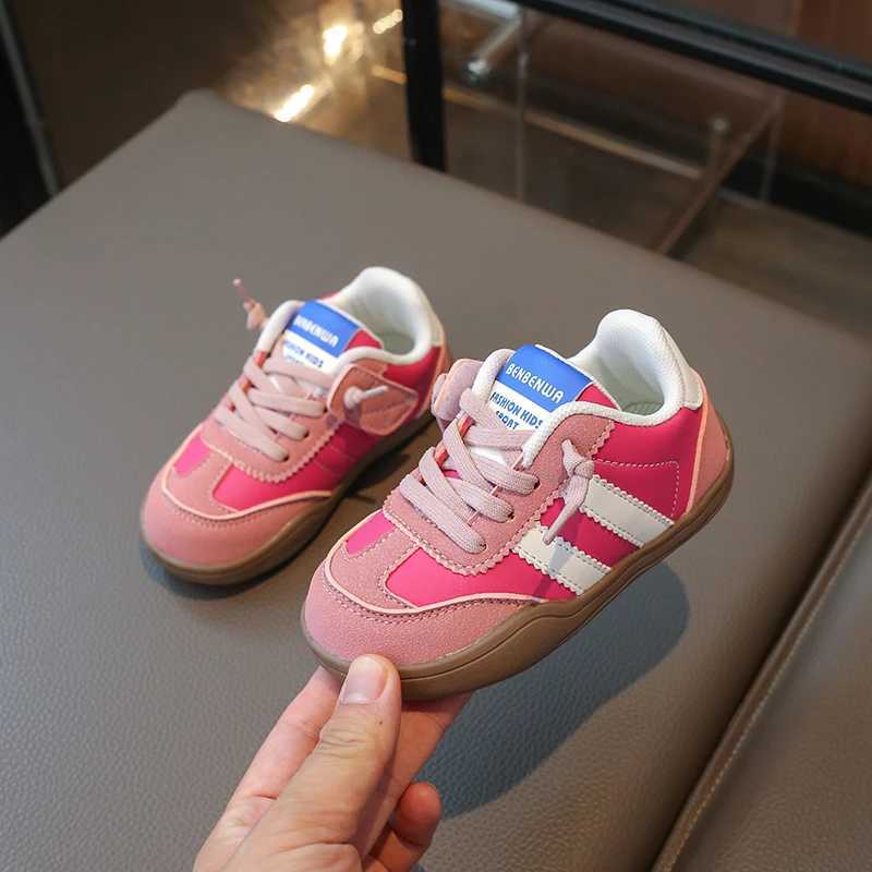 2024 Boys And Girls Canvas Shoes Childrens School Performance Shoes Fashion Children Biscuit Bottom Breathable Kids Shoes XJ250628