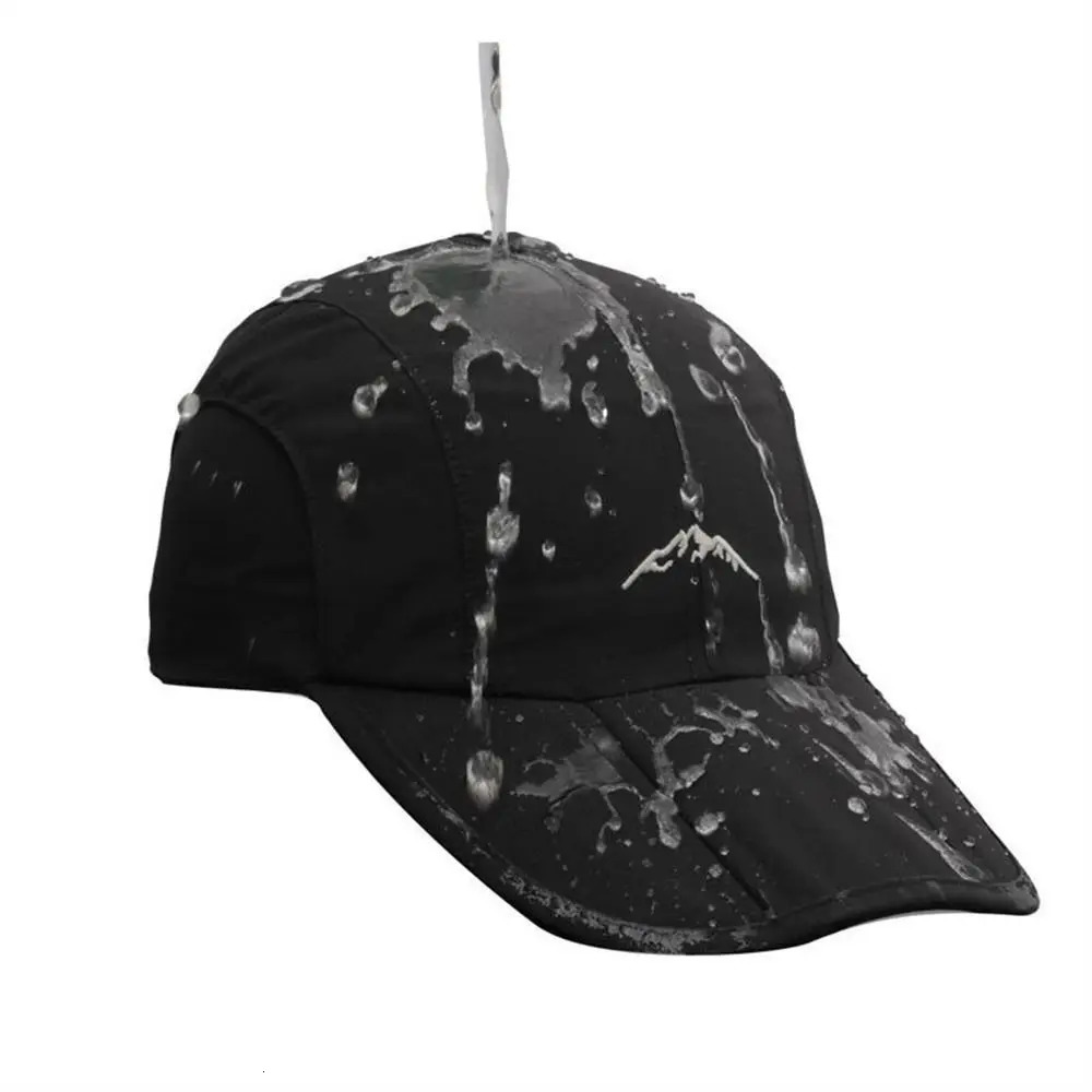 Foldable Outdoor Hat Waterproof Sport Cap Baseball Hiking Mountaineering 250311